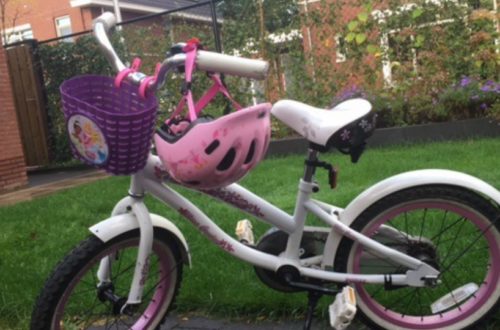 Fietsen naar school