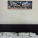 Vakantiefoto op canvas