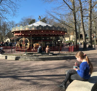 Anton Piek plein in de Efteling