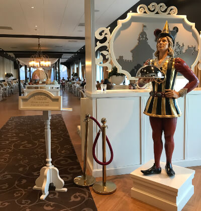 Ontbijten in het Efteling hotel