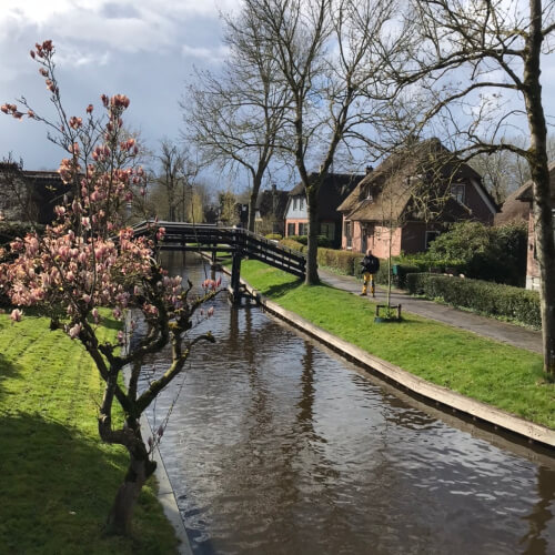 Wandelen door Giethoorn