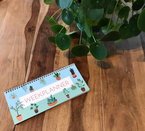 Weekplanner Houseplants