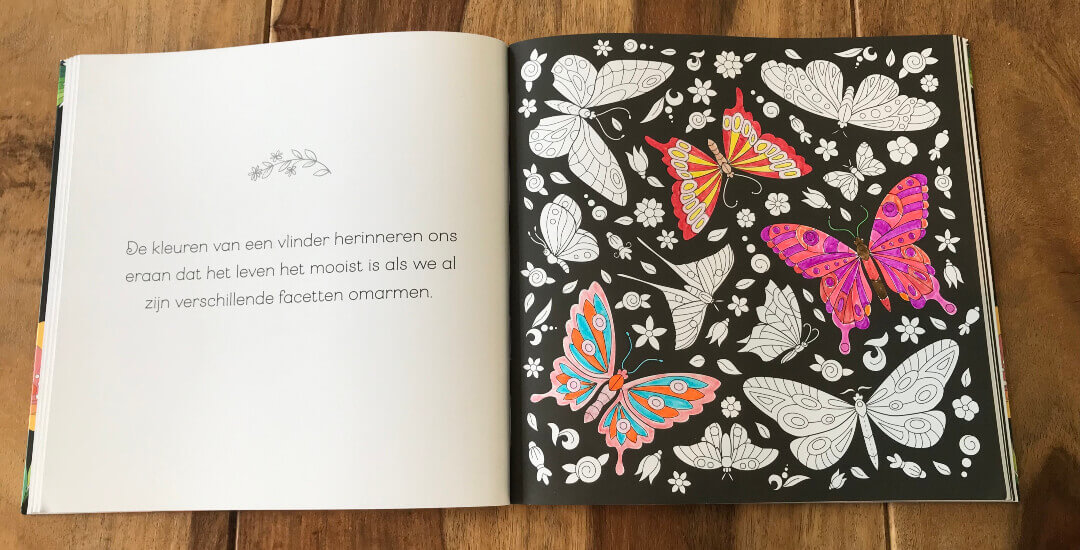 Kleuren voor volwassenen